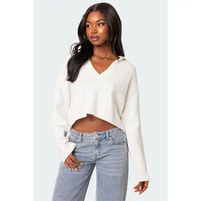 Cute deals cropped sweater