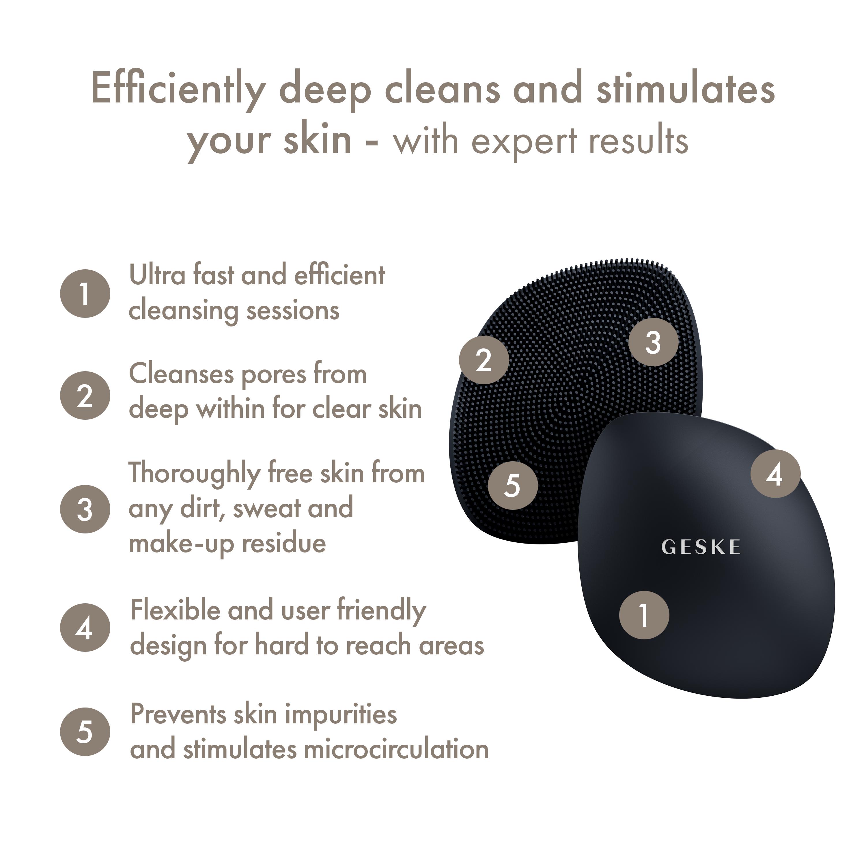 Cepillo facial GESKE | 4 en 1 | Cepillo de limpieza facial - Imagen 18 de 88