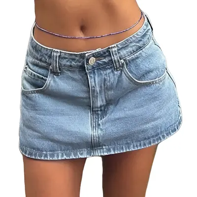 【EEUN】Twilight Denim Skirt Bella Twilight Denim Skirt - TikTok Shop