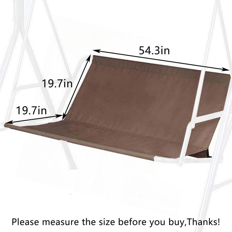 Extra large garden swing seat cover best sale
