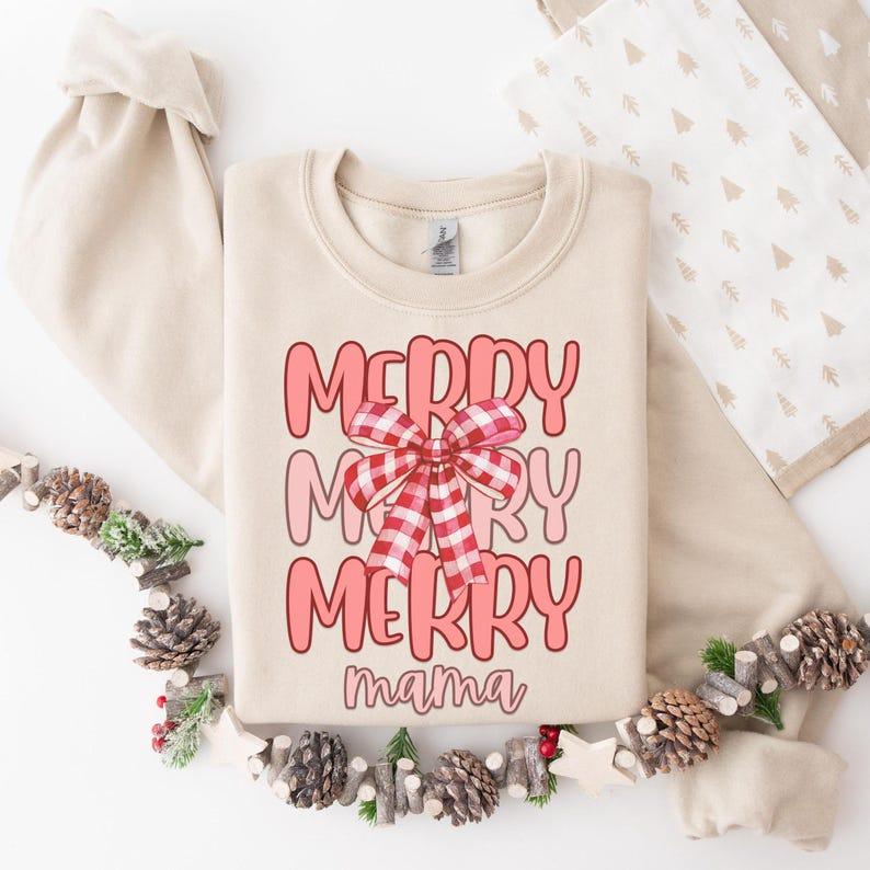 Christmas Mama Hoodie Christmas Mama Hoodie