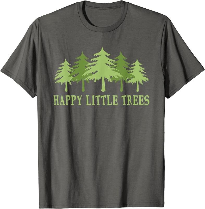 Happy Little Trees T-Shirts Gifts Bob Style Happy Little Trees T-Shirts Gifts Bob Style
