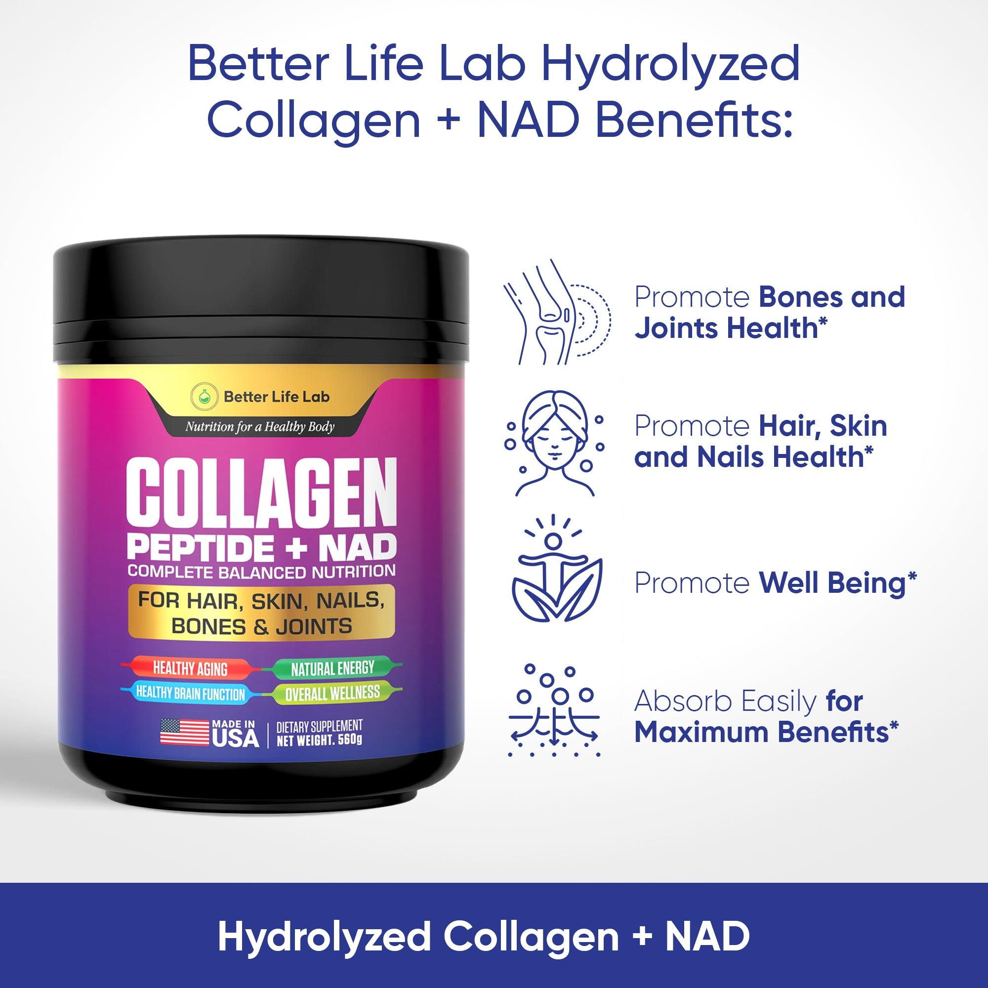 Collagen Peptide for Hair, Skin, Nails, Bones & Joint