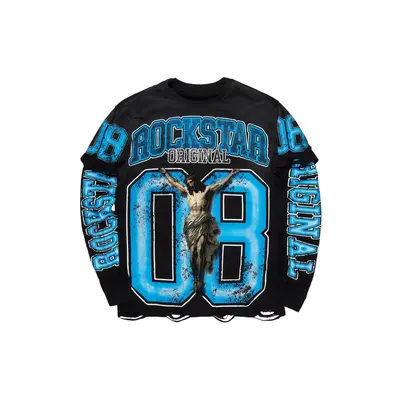 国内で当店のみ Hell System - DISTRESSED WASH LONG-SLEEVE 08 Long Sleeve Hellstar - TikTok Shop