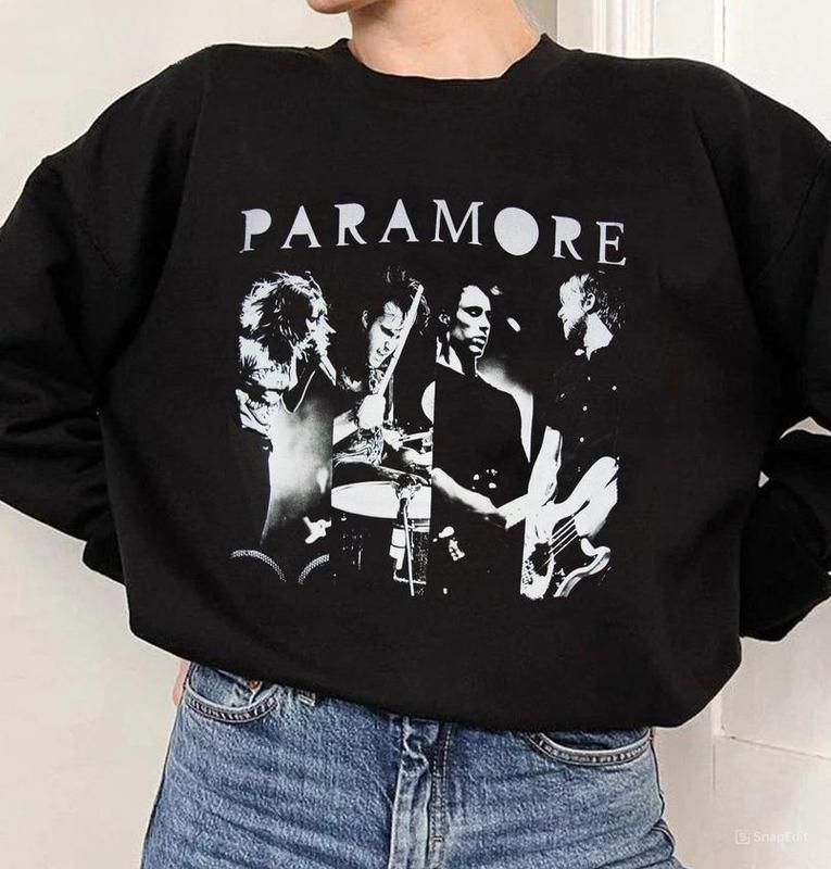 TikTok Shop Paramore Rock Band Sweatshirt Hayley Williams Vintage Tour Crewneck Sweater