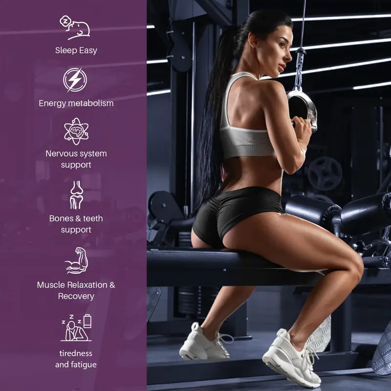 Product Introduction of Totaria 12-in-1 700mg Magnesium Complex - Glycinate Citrate Malate Oxide Taurate Aspartate Orotate, Vegan Capsules for Muscle, Heart, and Relaxation Support 3