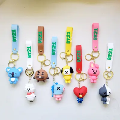 BT21 purchases Keychain lot