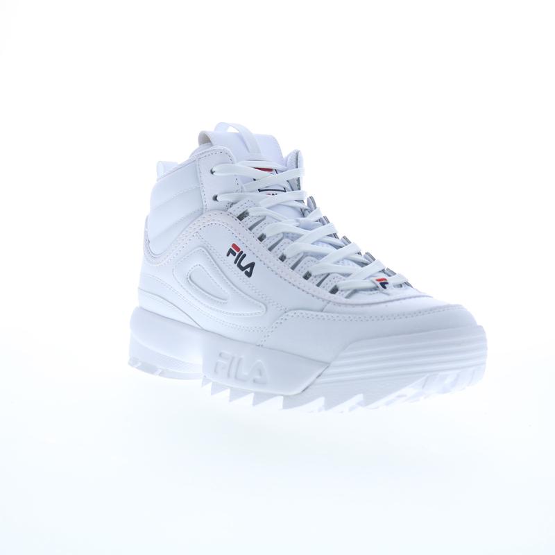 Girls white fila hotsell