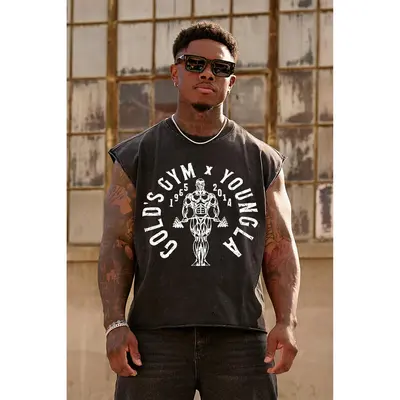 ラス1⭐️darcsport×goldsgym⭐️premium muscle⭐️XL ラス1