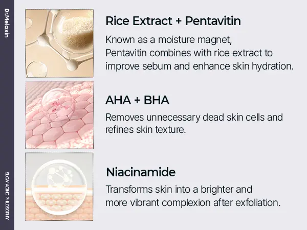 Product Introduction of [Dr.Melaxin Official] Peel Shot Glow Rice Ampoule Duo - Serums for Brightening, Exfoliating, and Moisturizing - Suitable for All Skin Types 13