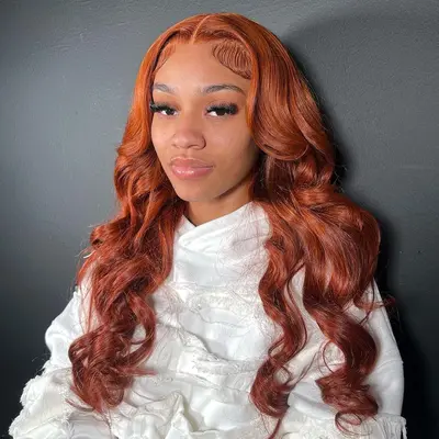 Selected Ginger Wig on Amazon TikTok Shop