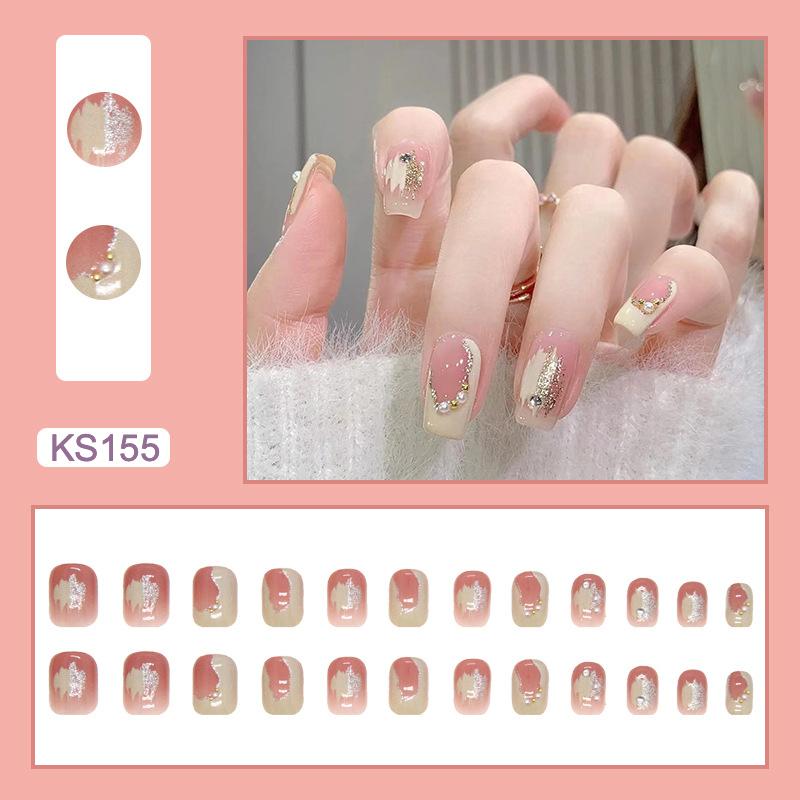 Pink Diamond Press On Nails – Shaye Glam Nails