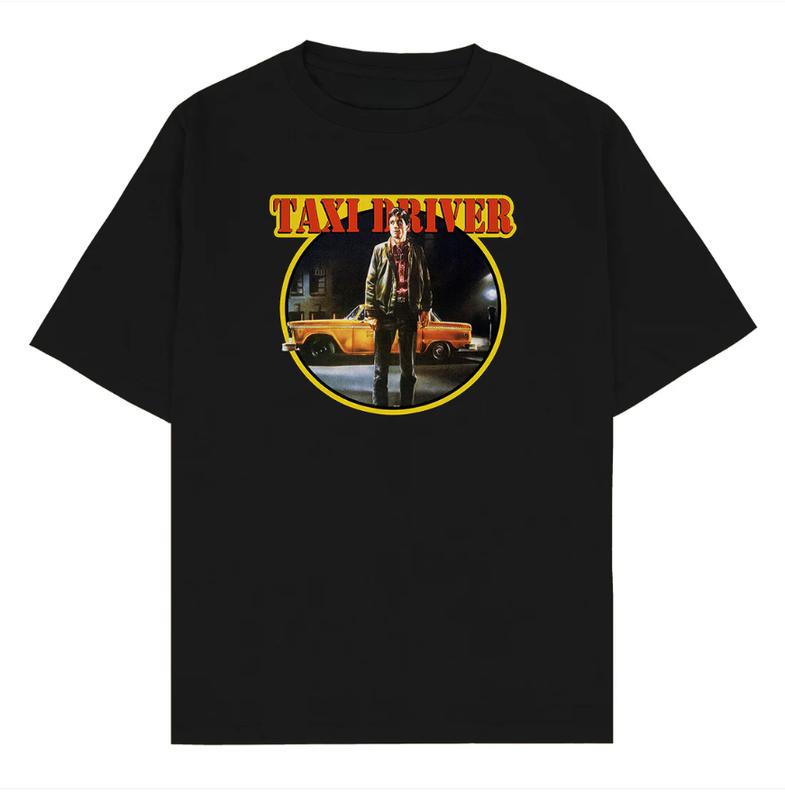 TikTok Shop: Vintage Taxi Driver T-shirt Vintage 90s Style Clothing, Unisex  Crewneck Graphic Shirts, Streetwear Menswear Top