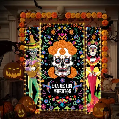 Halloween Dia de los muertos 6 Pcs shops Bundle