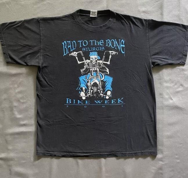 TikTok Shop: VTG 2001 Sturgis Bike Week T Shirt Mens XL Black Motorcycle  Biker 2000s Y2k USA