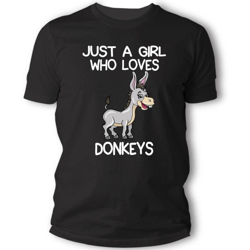 I Love Donkeys, Funny Donkey T-Shirt I Love Donkeys, Funny Donkey T-Shirt