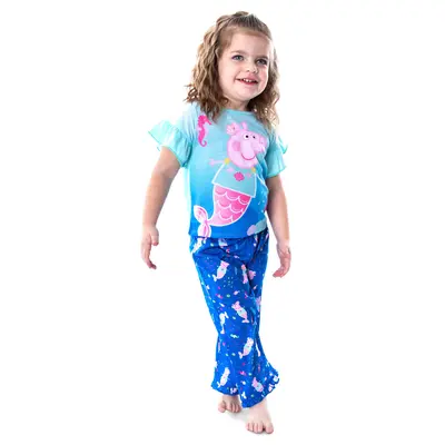 Peppa Pig Pajamas 3t Peppa Pig Pyjamas And Nightdress Set Kids
