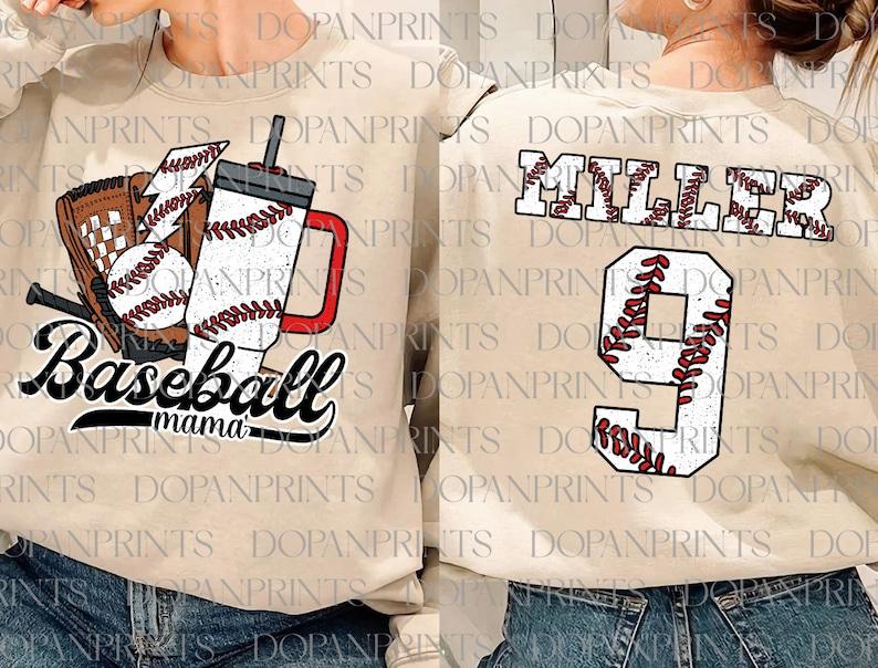 Baseball Mama Bolt Tee Baseball Mama Bolt Tee