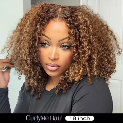 Selected Hairstyles for Middle Part Curly Hair Wig TikTok Shop