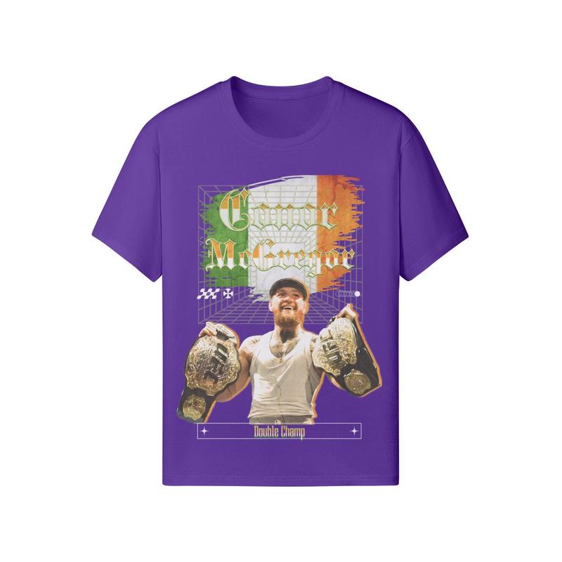 Conor mcgregor purple shirt best sale