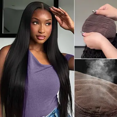 Synthetic Wigs Glueless 30 Inches TikTok