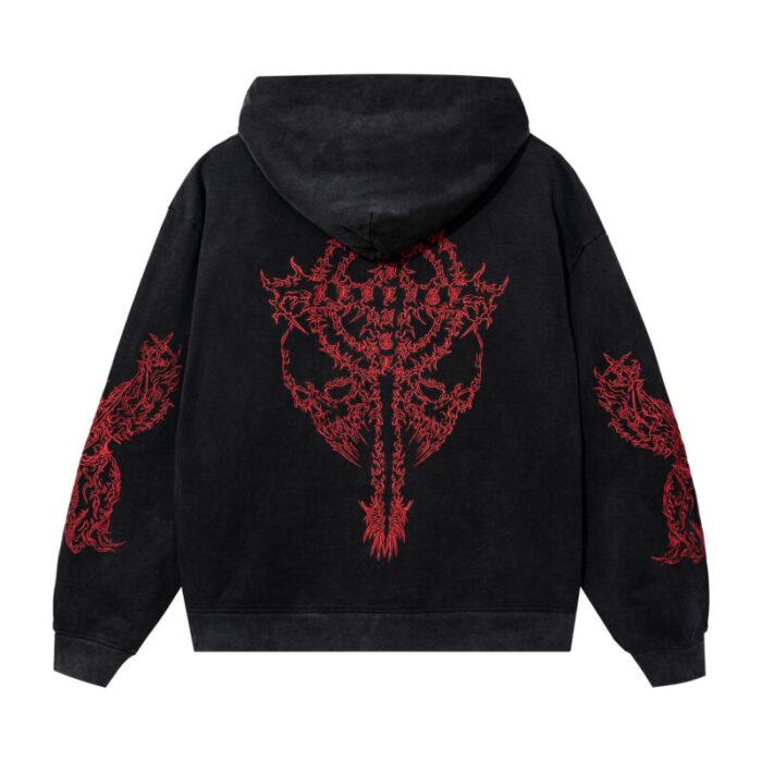 TikTok Shop Revenge Renaissance Embroidered Hoodie For Unisex Design