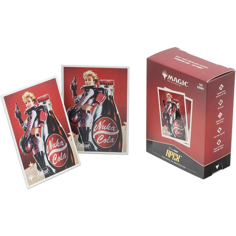 Ultra PRO - Fallout Deck Protector® for Magic: The Gathering, Exclusive Protective Collectible Trading Card Game Artwork Sleeves Pack Ultra PRO - Fallout Deck Protector® for Magic: The Gathering, Exclusive Protective Collectible Trading Card Game Artwork Sleeves Pack