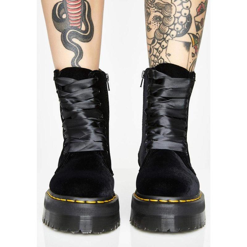 TikTok Shop Jadon Velvet Boots