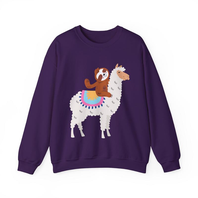 Funny Sloth Riding Llama T-Shirt For Men Woman Kid 5 Colors Funny Sloth Riding Llama T-Shirt For Men Woman Kid 5 Colors