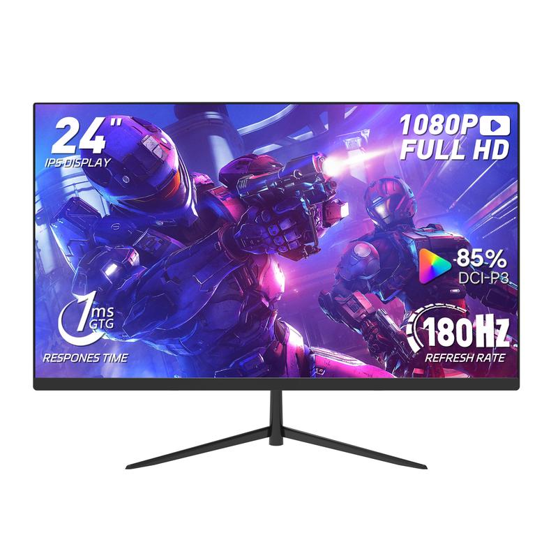 Rehisk 24Inch Micro-Curved 180Hz Full HD 1080P Gaming Monitor - RE241KV3