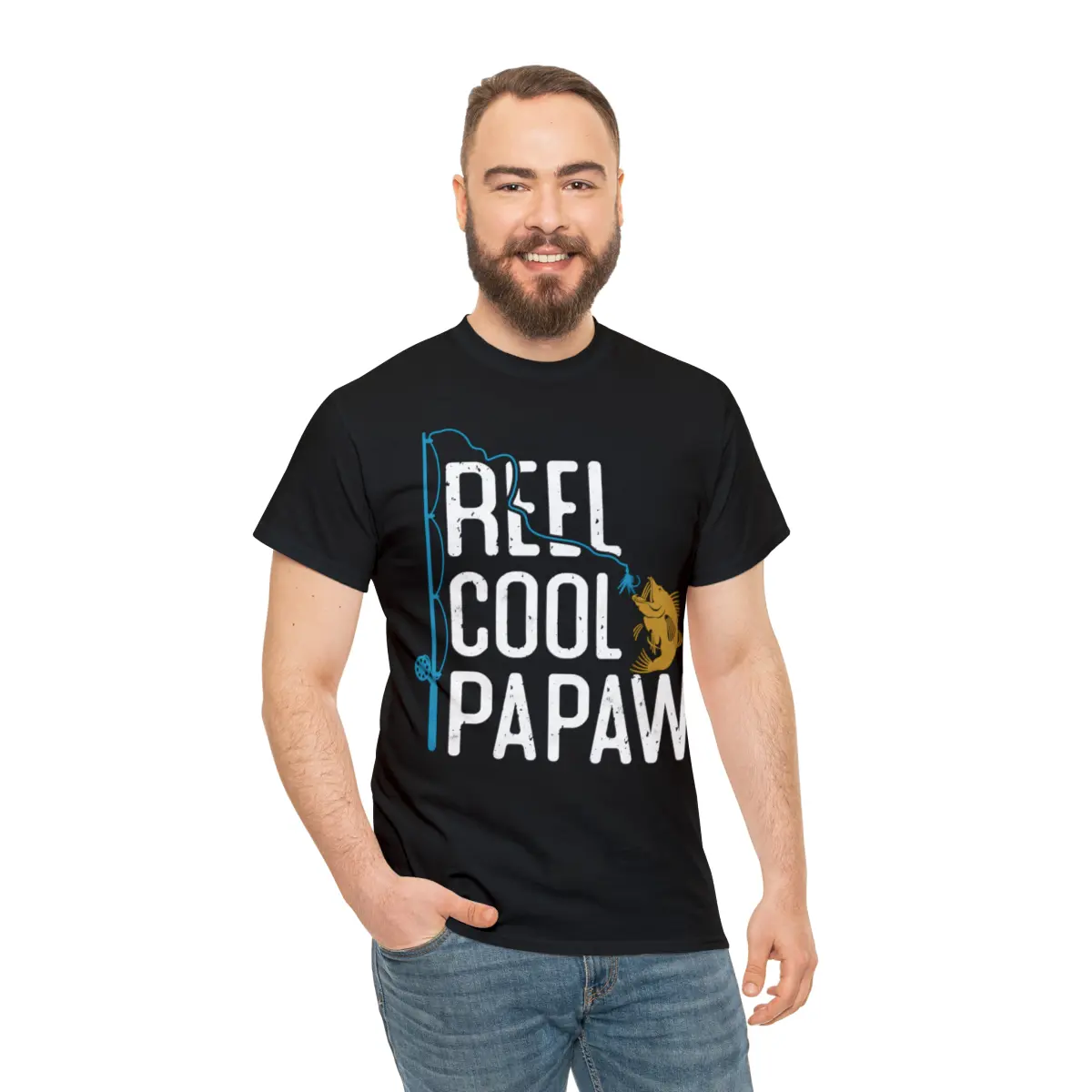 Reel Cool Grandpa T-Shirt Fishing Lover Gift For Fathers Day Reel Cool Grandpa T-Shirt Fishing Lover Gift For Fathers Day