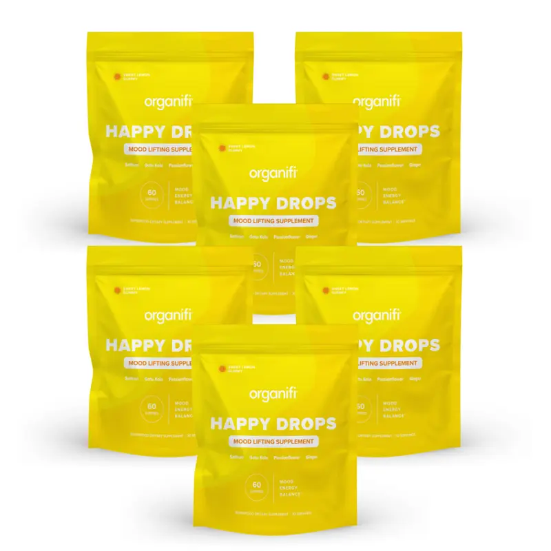 Organifi Happy Drops - Mood Lifting Gummies - Natural Dietary Edible Supplement 4