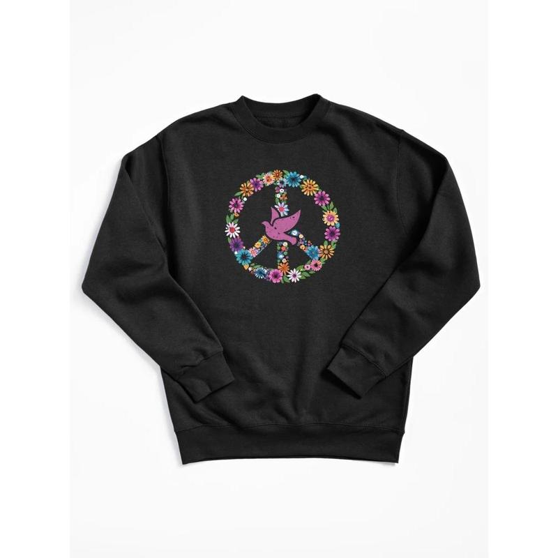 Peace Flower Gift Men Women T-Shirt Peace Flower Gift Men Women T-Shirt