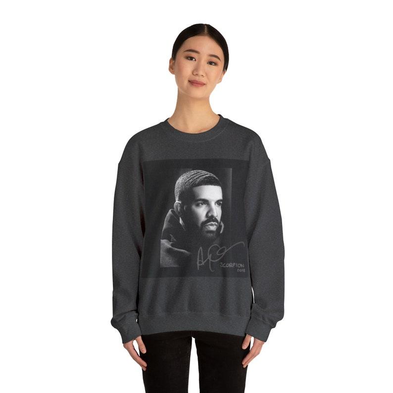 TikTok Shop Unisex Heavy Blend Crewneck Sweatshirt Drake Scorpion sweater