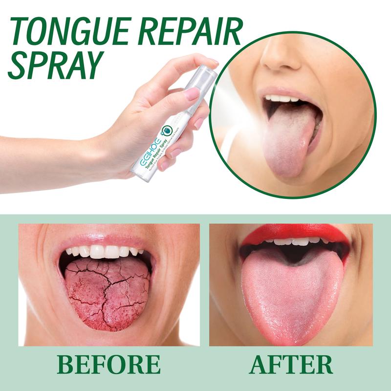 Product Introduction of EELHOE Tongue Repair Spray – Relieves Dryness, Swelling, and White Coating, Promotes Oral Health, Portable Pain Relief Spray 12