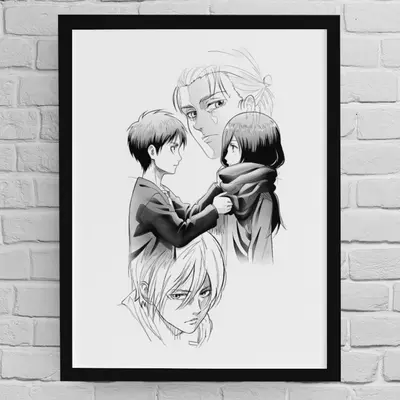 Eren Mikasa Fanart TikTok Shop