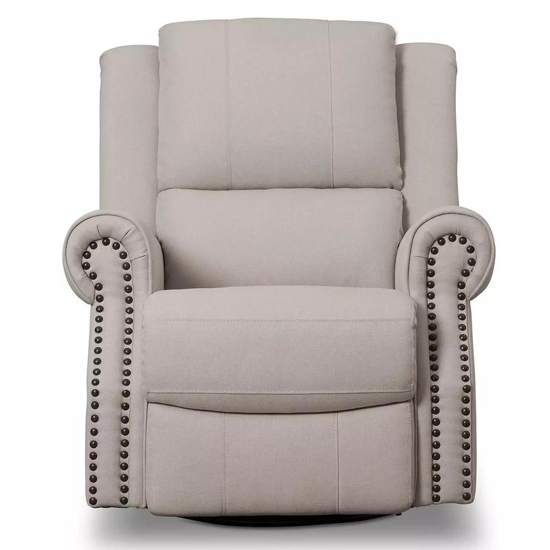 TikTok Shop Delta Children Dylan Nursery Recliner Glider Swivel Chair