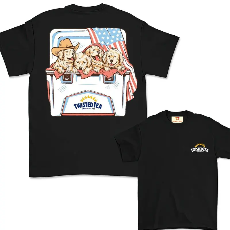 Dogs Beer T-Shirt – Funny Twisted Tea Drinking Tee, 4th of July Party Shirt, Perfect Gift for Men And Women, All Sizes, All Colors