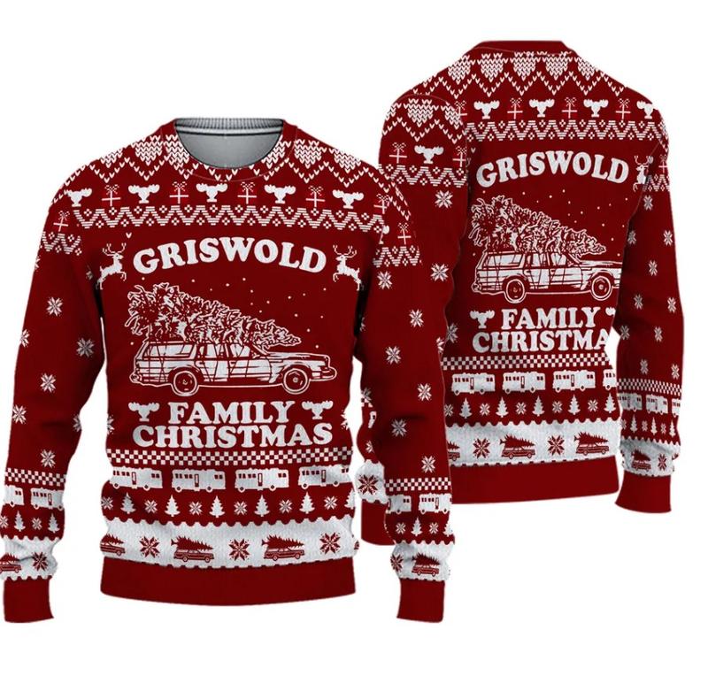 TikTok Shop 3D Griswold Family Christmas Symbol Christmas Ugly Sweater
