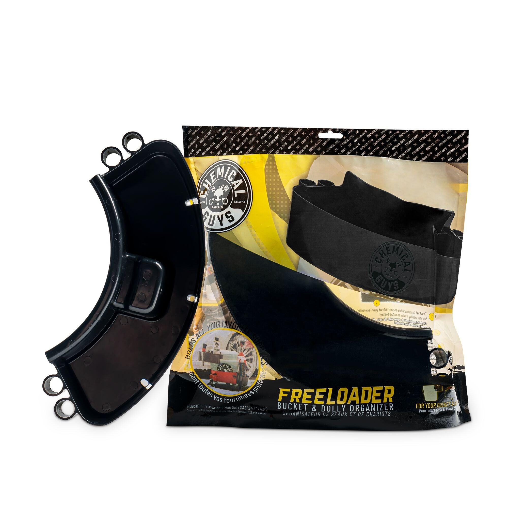 CHEMICAL GUYS The Freeloader Bucket & Dolly Organizer – Clips onto Buckets & Dollies to Store Sprays, Towels, Brushes & Tools, Built-In Drainage, Durable Construction for Organized & Efficient Car Detailing in Garage or On-the-Go