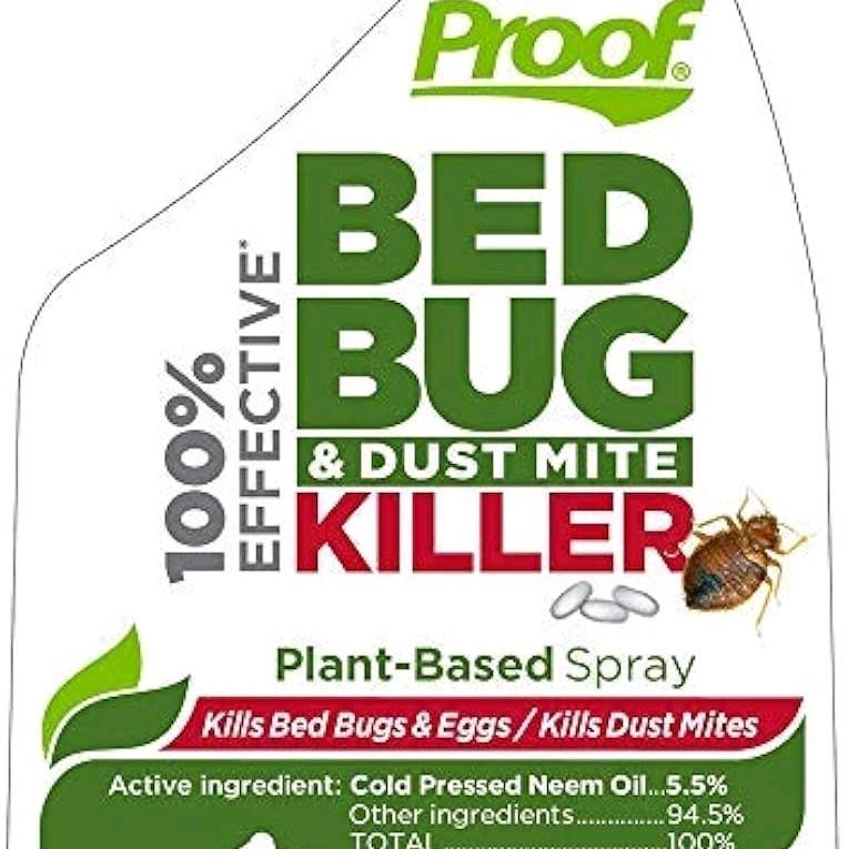 Proof Bed Bug & Dust Mite Killer, Plant-Based Spray, 16 Fl Oz - TikTok Shop