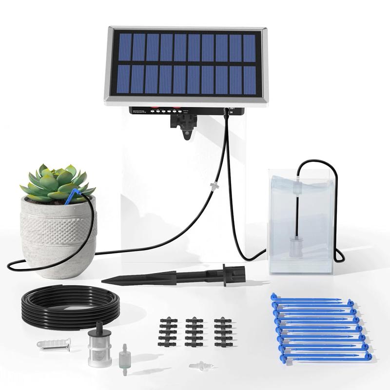 Rainpoint Solar Drip Irrigation Kit - Auto Watering System for - TikTok ...