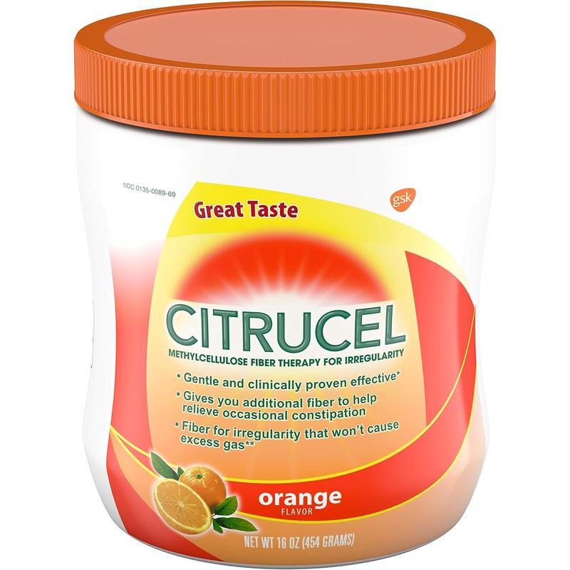 Citrucel Fiber Powder for Occasional Constipation Relief ...