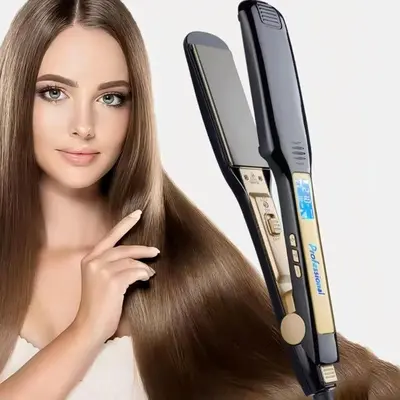 Flat iron synthetic hair best sale