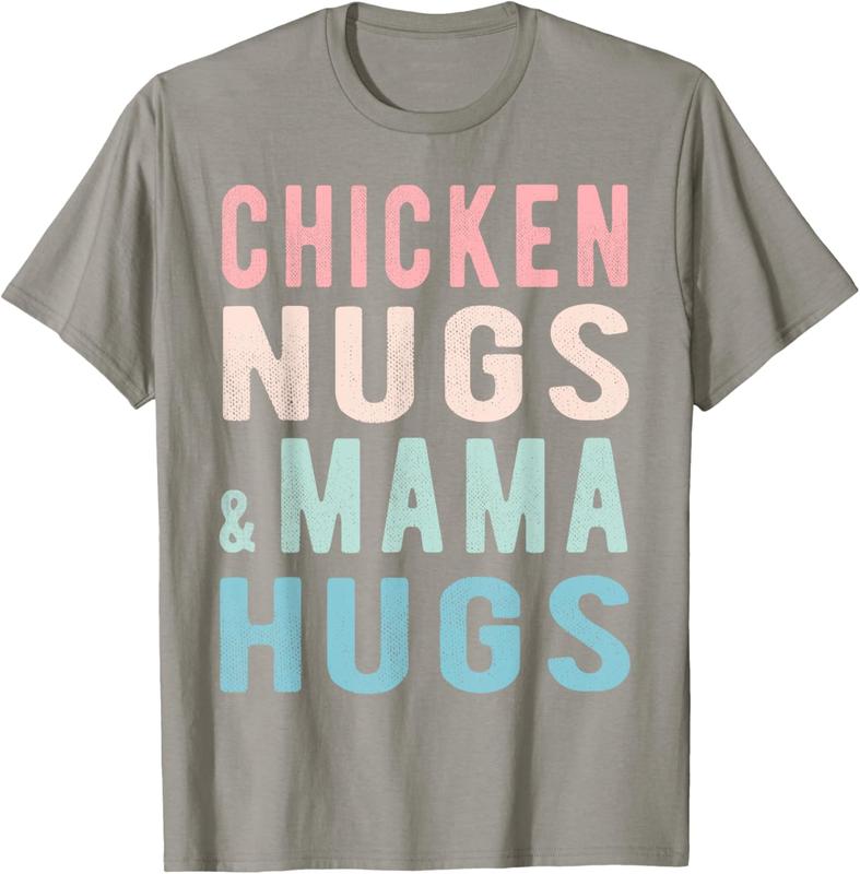 Chicken Nugs And Mama Hugs For Nugget Lover Funny Vintage T-Shirt Chicken Nugs And Mama Hugs For Nugget Lover Funny Vintage T-Shirt