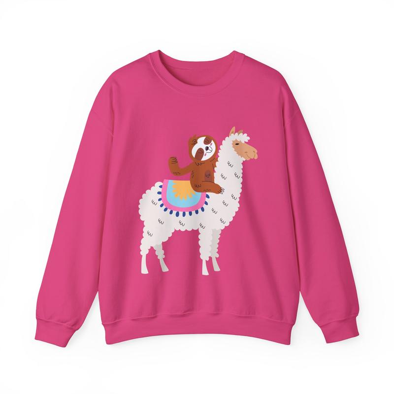 Funny Sloth Riding Llama T-Shirt For Men Woman Kid 5 Colors Funny Sloth Riding Llama T-Shirt For Men Woman Kid 5 Colors