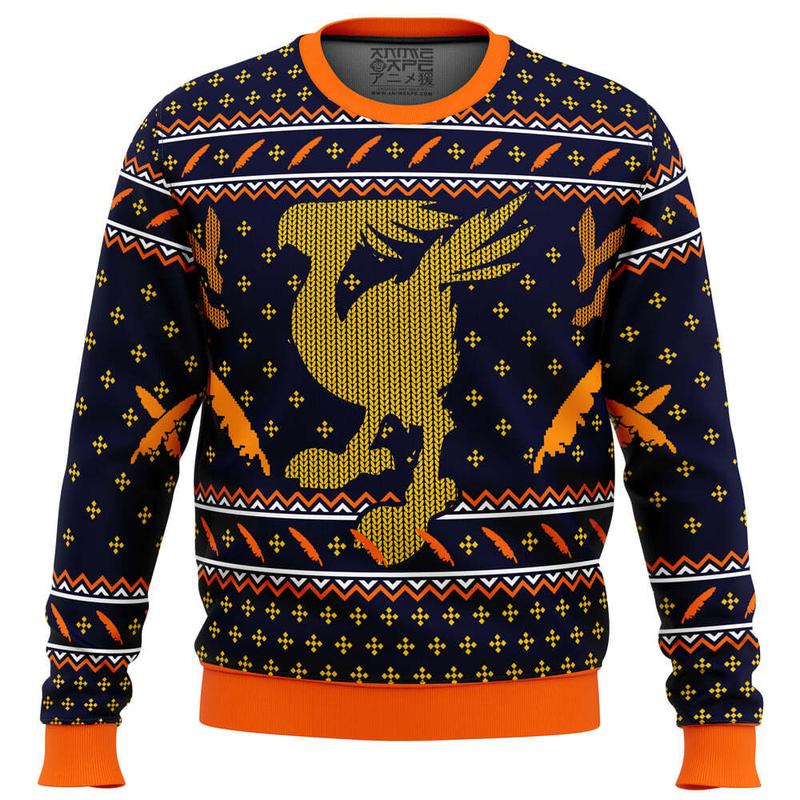 TikTok Shop Final Fantasy Chocobo Ugly Christmas Sweater