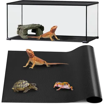 Bearded Dragon Tank Accessories Extra Large Reptile Carpet