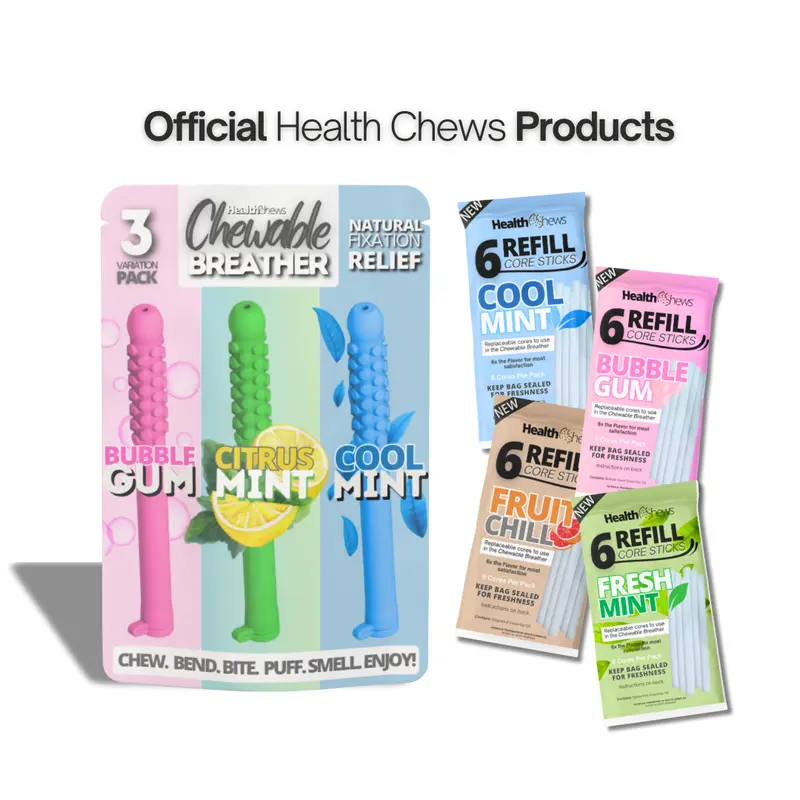 Product Introduction of Fix Habits Aromatherapy Natural Hand Chewer with Essential Oils for on the Go Breather Fidget 22