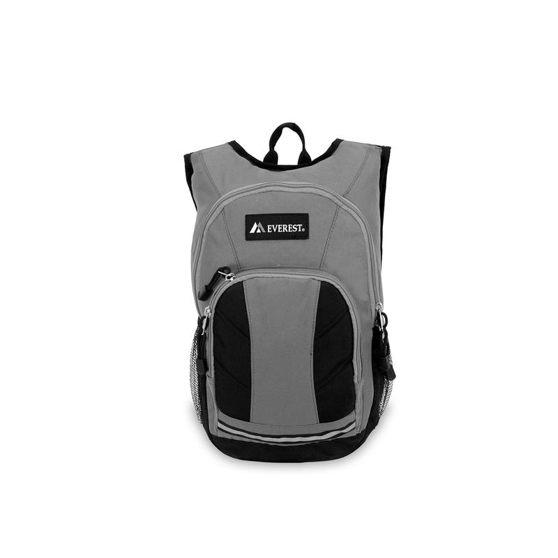 TikTok Shop Everest 16 Mini Hiking Pack Dark Gray All Ages Unisex HK100 DGRY BK Carrier and Shoulder Book Bag for School Work Sports and Travel